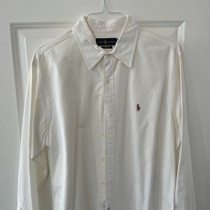 Long Sleeved Button Down Ralph Lauren Polo Shirt